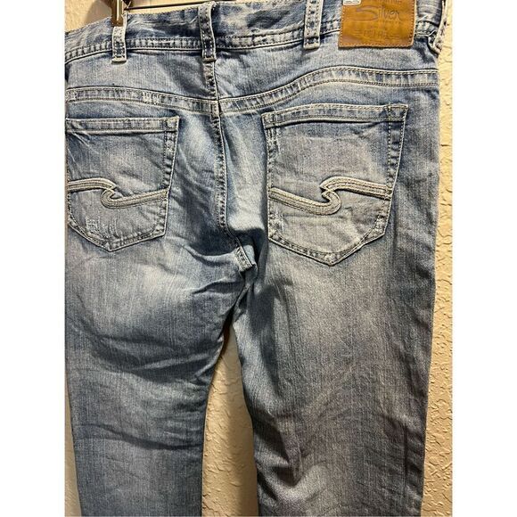 Silver Jean Co. Gordie Men’s Jeans Men’s Size 40 Length 30 - Picture 12 of 14